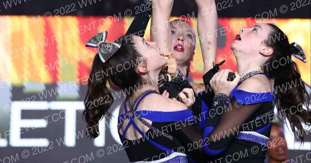 Athletic Cheer Force Blue Angels · Gold Rush Charlotte