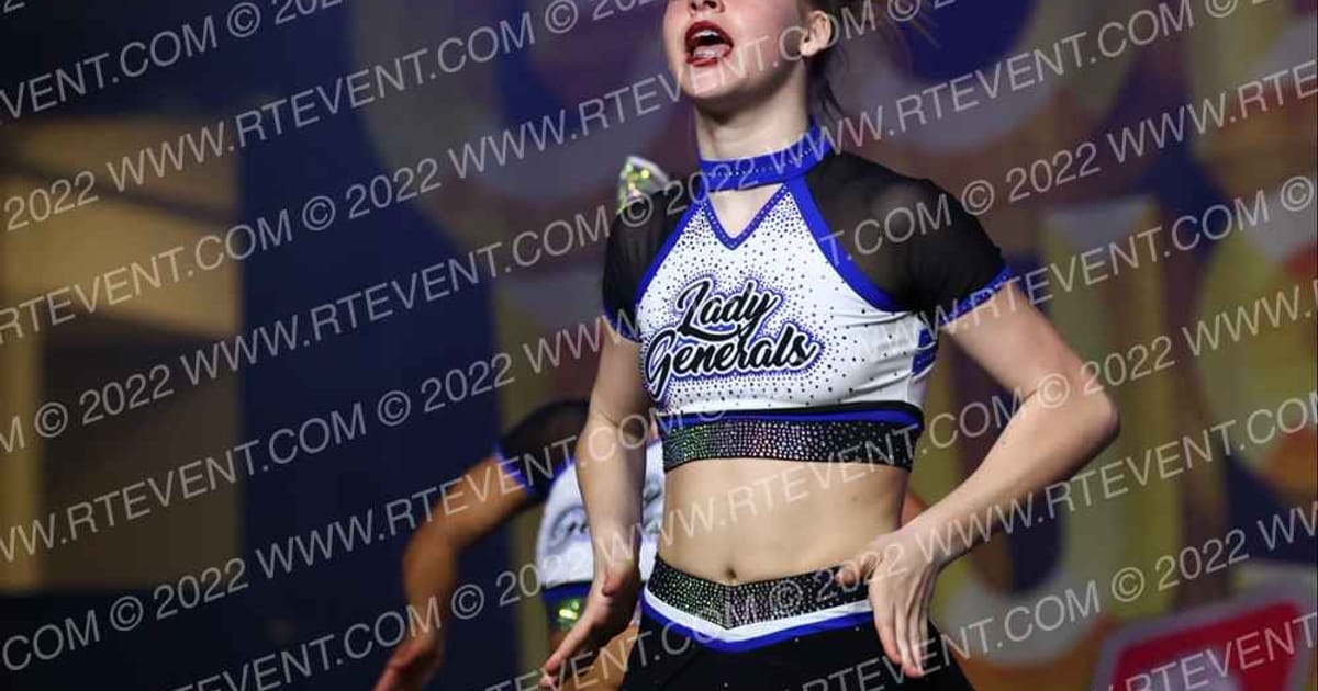 Athletic Cheer Force Lady Generals · Gold Rush Charlotte
