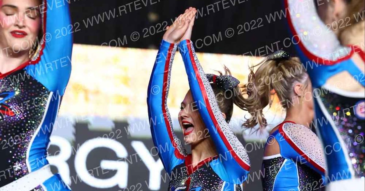 Cheer Energy All-Stars Blackout · Gold Rush Charlotte