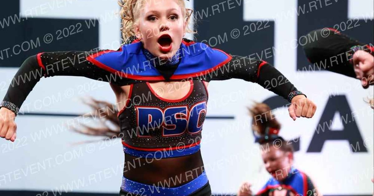 Palmetto Spirit Cheer & Tumble Blue Crew · CANAM Grand Nationals