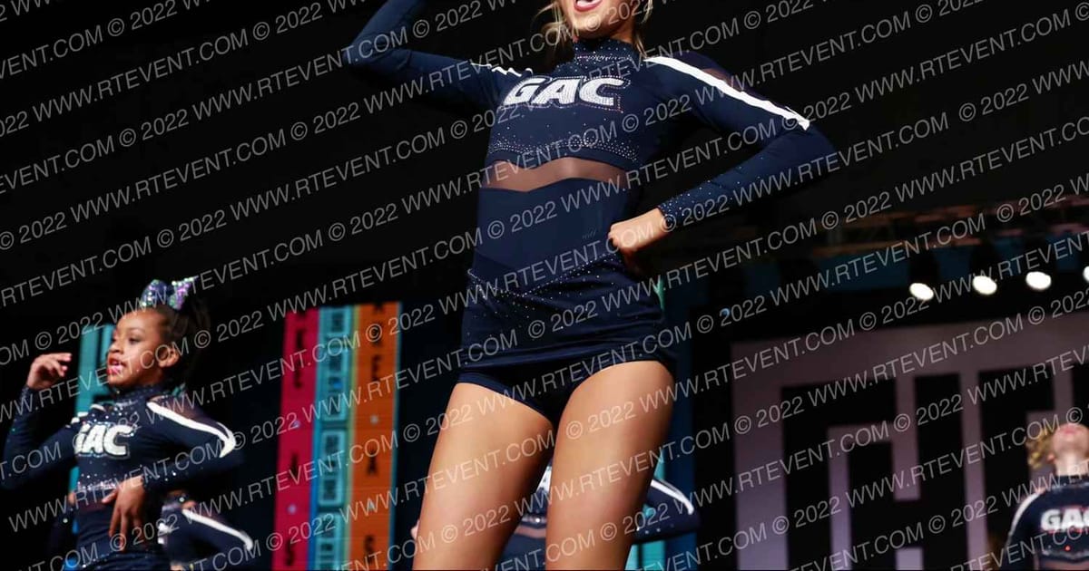Greensboro All Star Cheerleading Black Diamonds · CANAM Grand Nationals