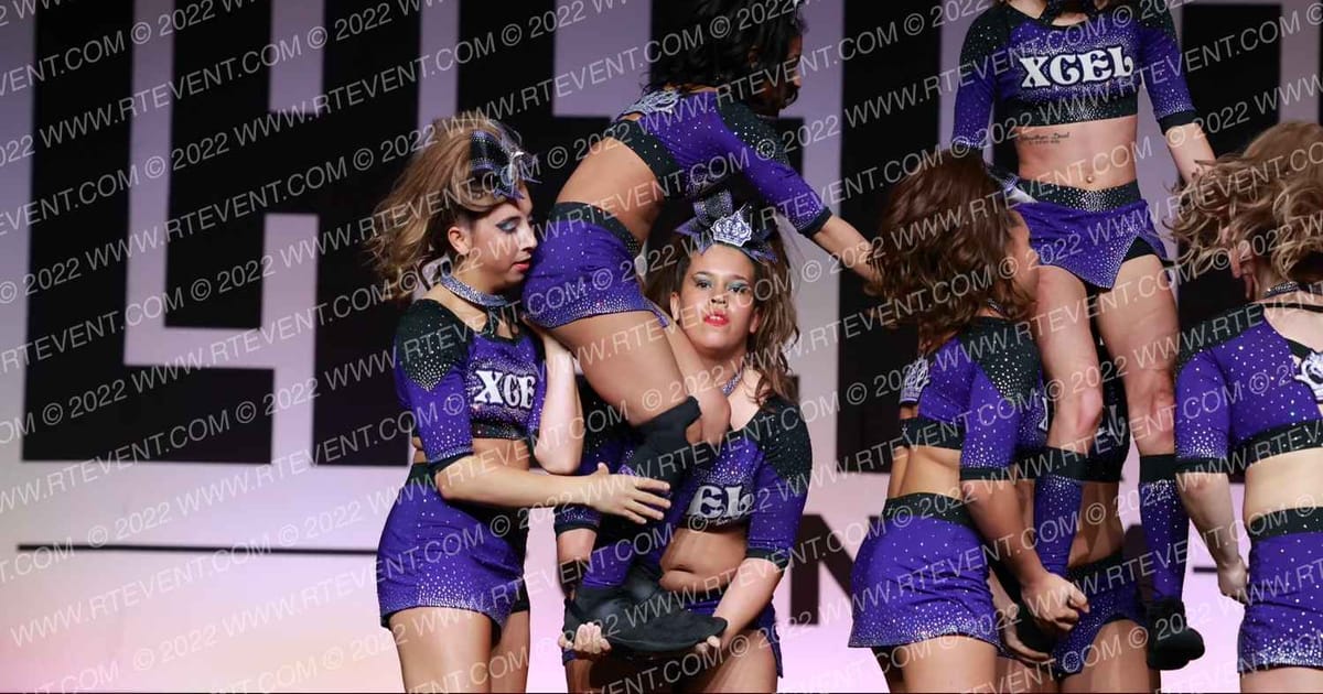 Cheer Xcel Purple Reign · CANAM Grand Nationals