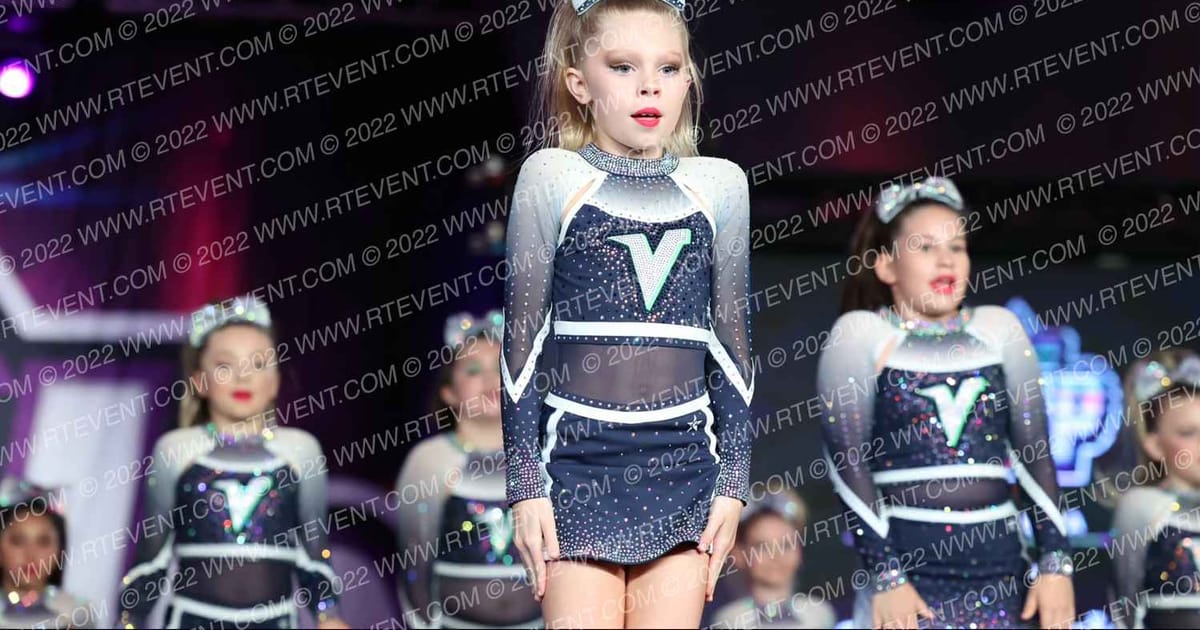 CheerVille AL Harley Quinn · One Up Grand Nationals