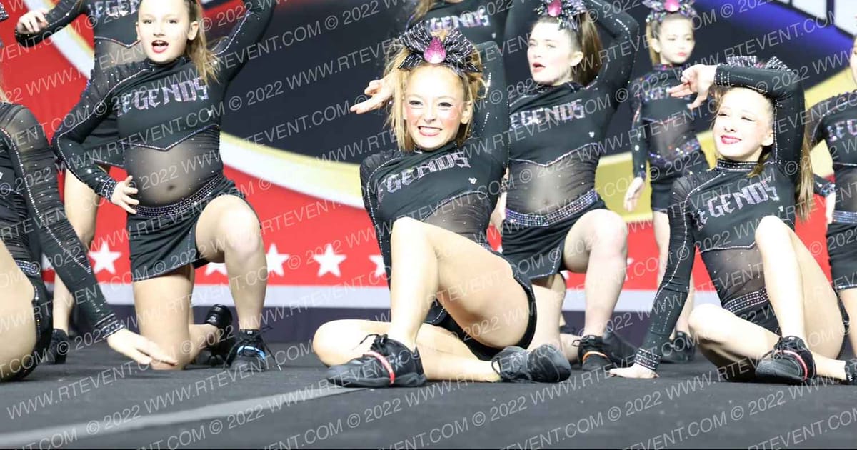 Legends Athletics Fuchsia Fire · Cheer Power Grand Nationals Correct