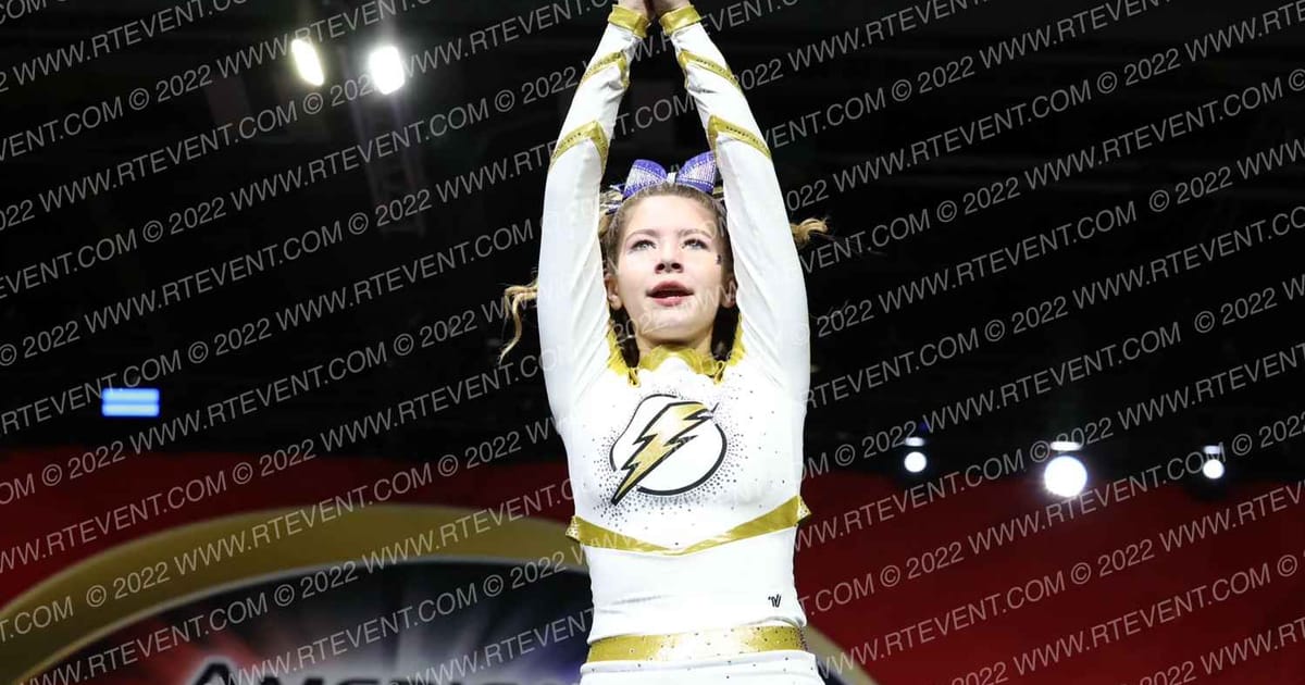 TRIC Athletics Blue Steel · Cheer Power Grand Nationals Correct