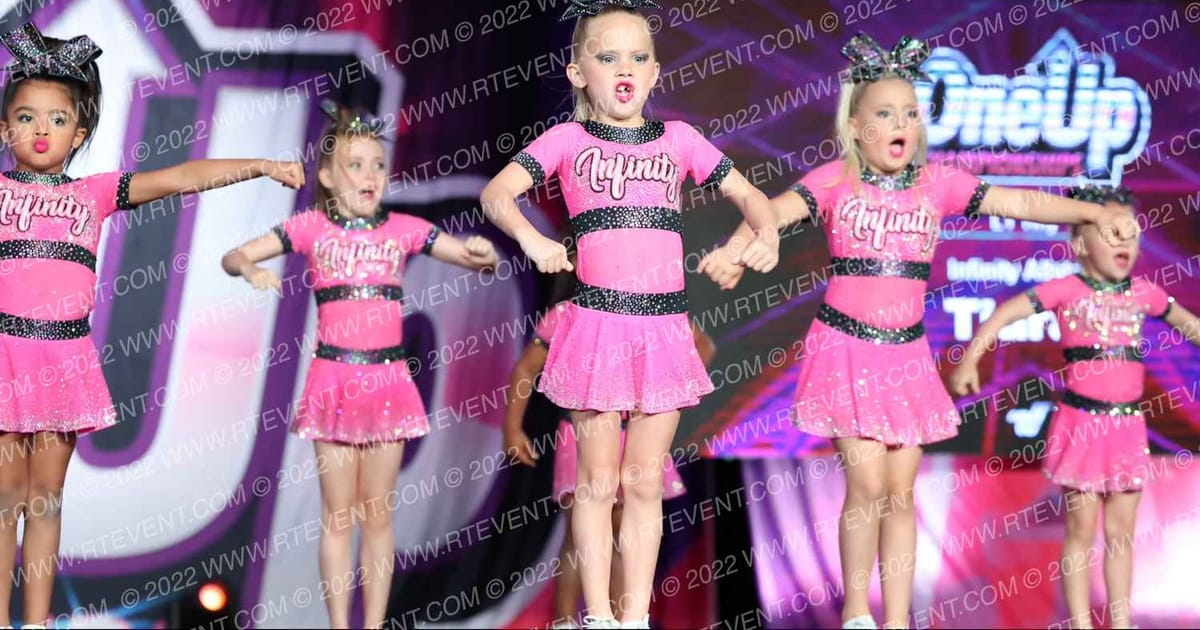 Infinity Allstars Tiaras · One Up Grand Nationals