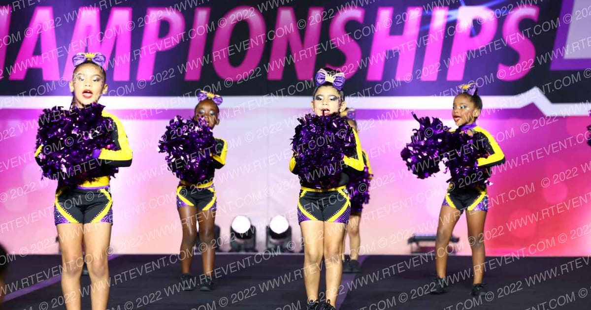 Rosenberg Panthers Tiny Princesses · One Up Houston Nationals
