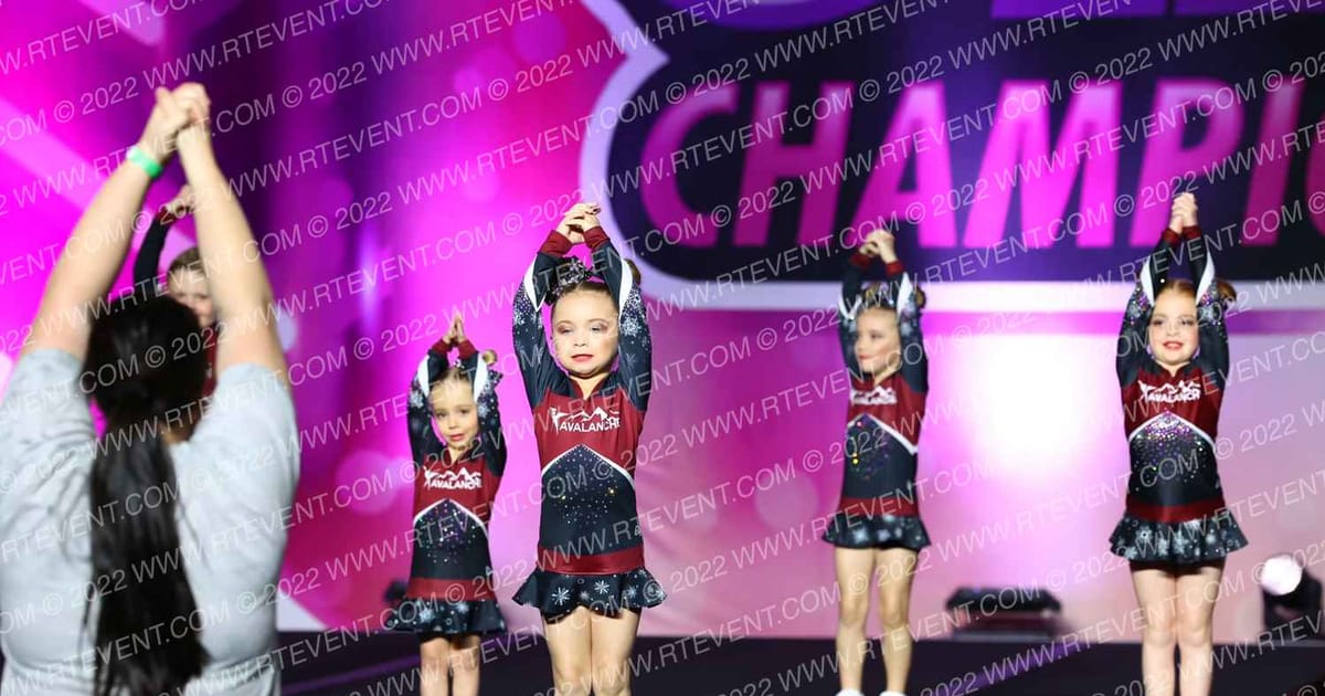 Cheer FX Snow Flurries · One Up Houston Nationals