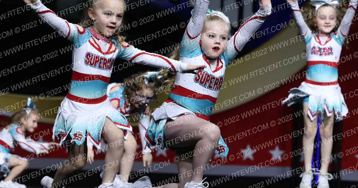 Superior Athletics Tiny Shimmer · Cheer Power Grand Nationals Correct