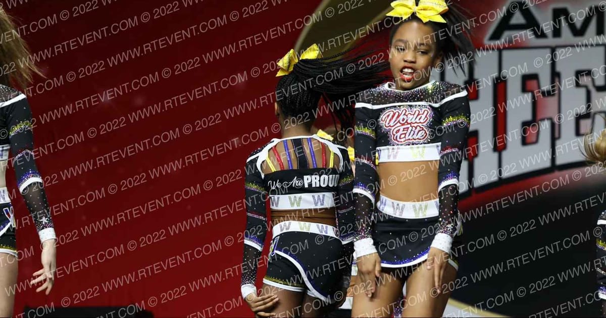 World Elite Courage · Cheer Power Grand Nationals Correct