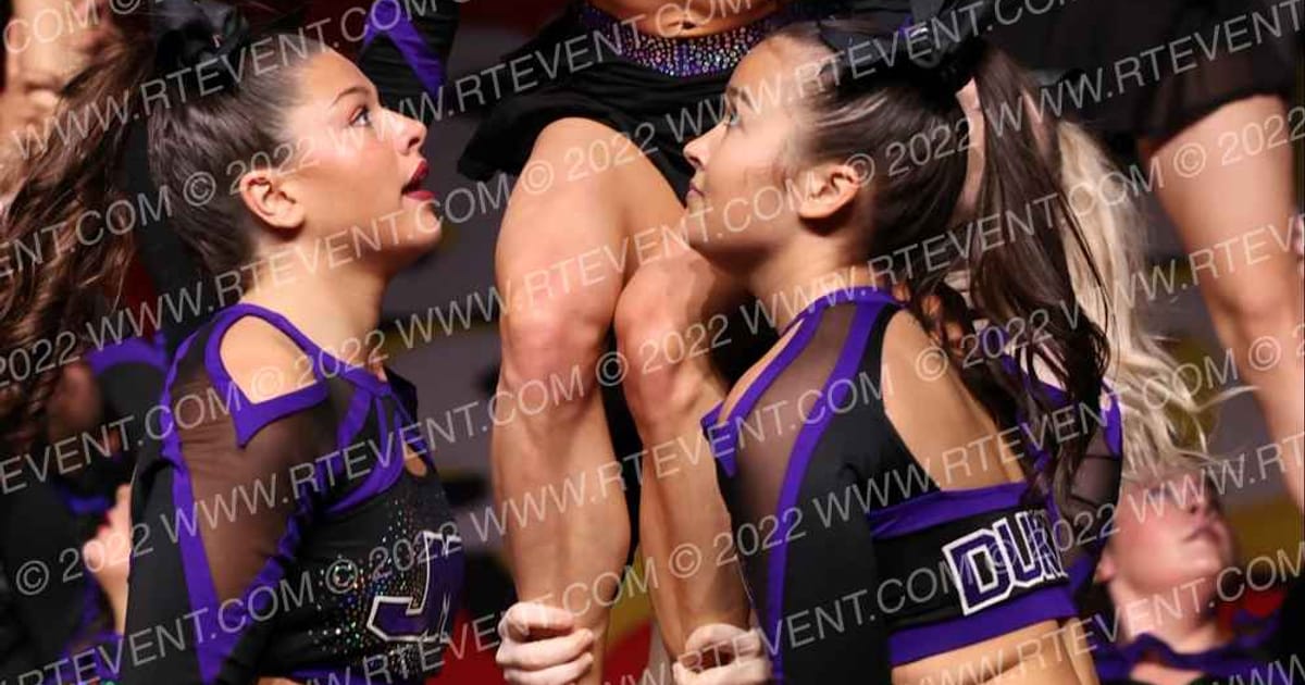 JMU Club Cheer James Madison Dukes · Spirit Sports Myrtle Beach Nationals