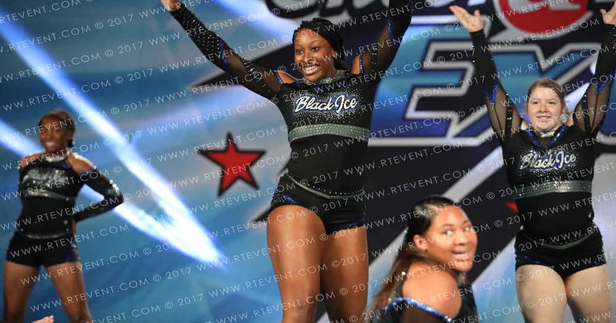 Tri-Town Competitive Cheerleading Black Ice · Holiday Spectacular