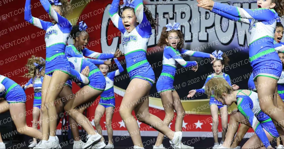 The Stingray Allstars Snow · Cheer Power Grand Nationals Correct
