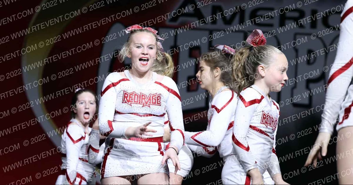 Sheridan Elite Red Rage · Cheer Power Grand Nationals Correct