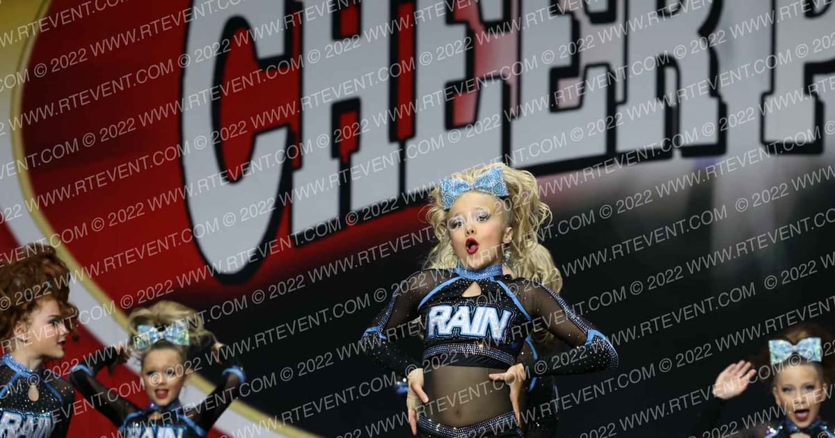 Rain Athletics Misty Mist · Cheer Power Grand Nationals Correct