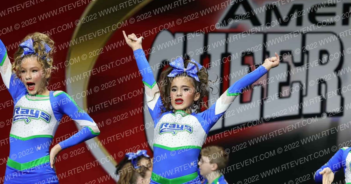 The Stingray Allstars Whiteout · Cheer Power Grand Nationals Correct