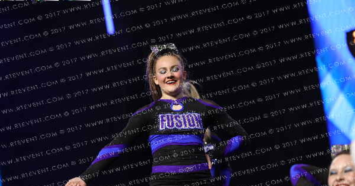 ARIZONA FUSION CHEER BLACK ECLIPSE · DII Allstar Nationals