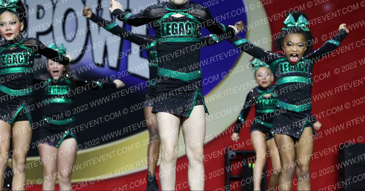 Legacy Xtreme All Stars CHEETAHS · Cheer Power Grand Nationals Correct
