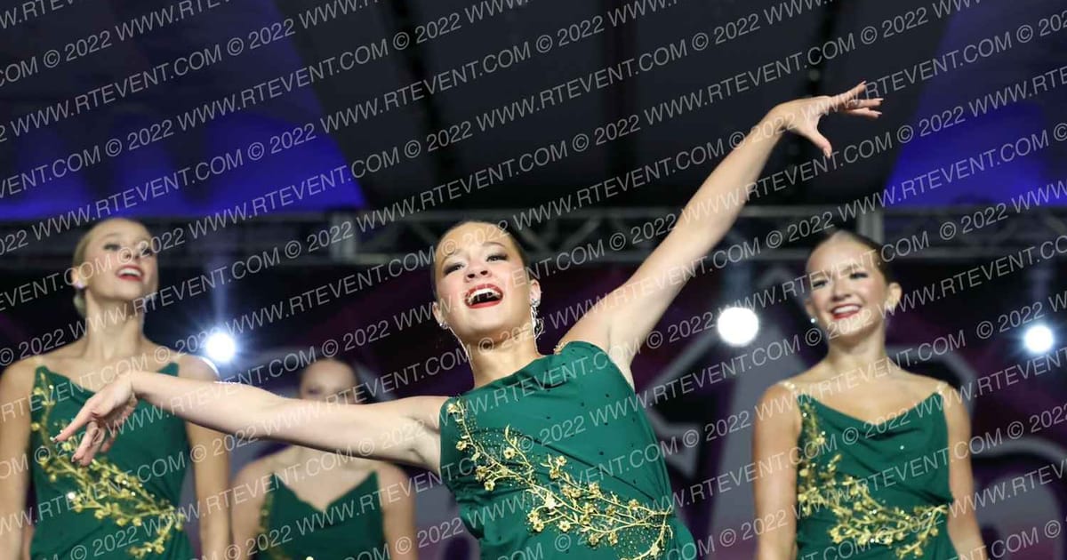 Planet Dance Solar Mini Pom (small) · One Up Grand Nationals