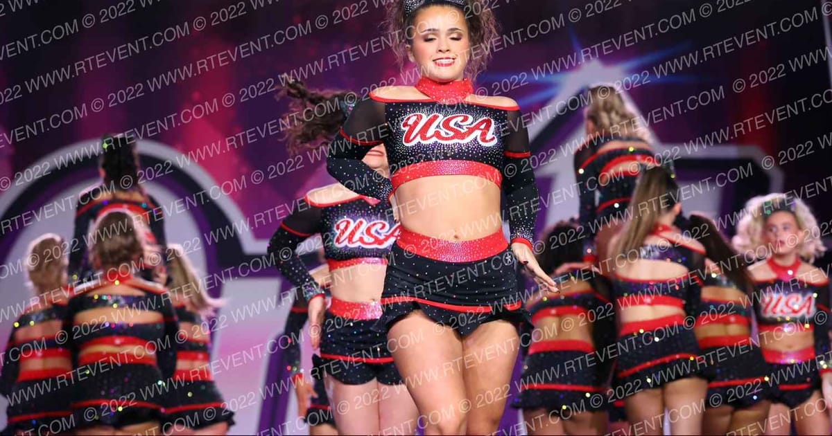 USA Wildcats Senior Red · One Up Grand Nationals