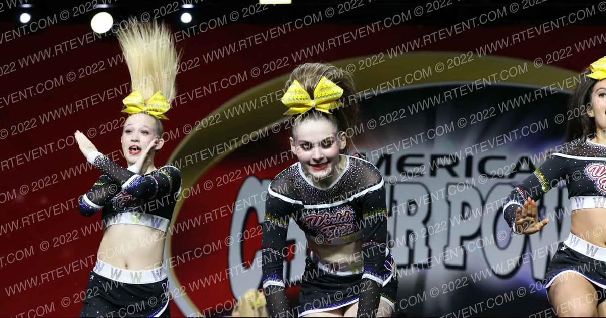 World Elite Lady Lux · Cheer Power Grand Nationals Correct