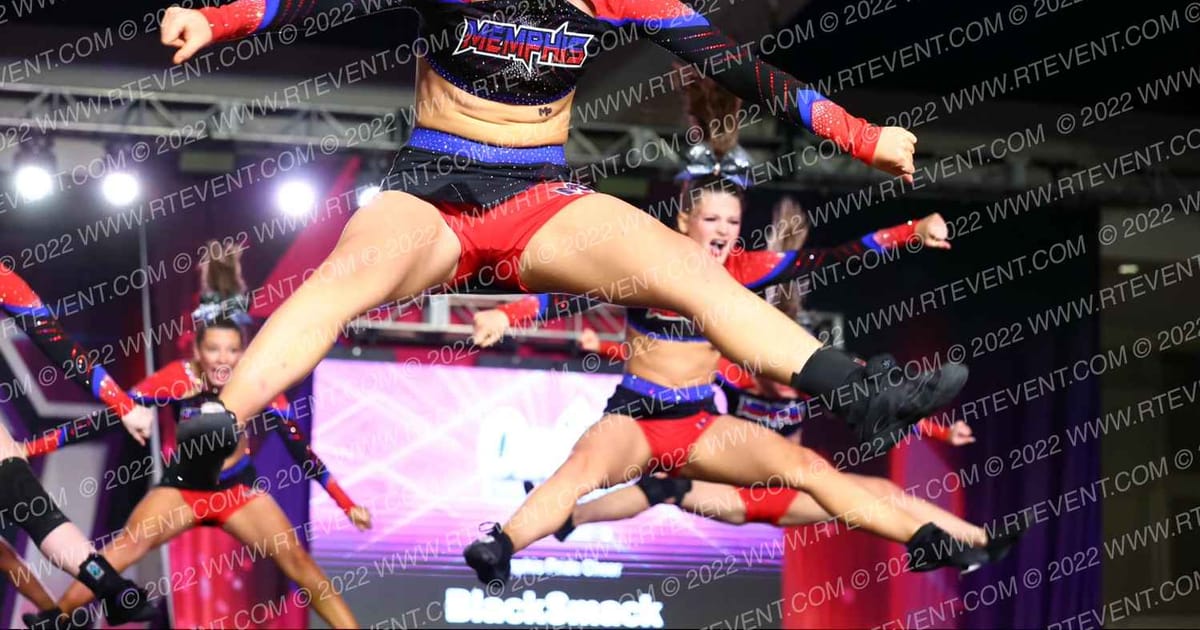 Memphis Pride Cheer BlackSmack · One Up Grand Nationals