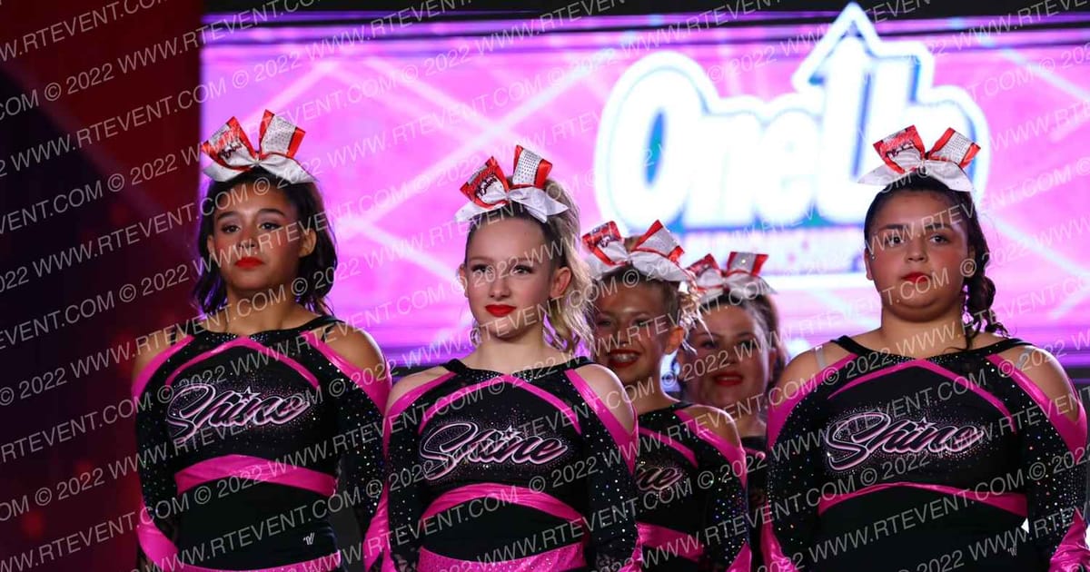 Shine Athletics Baywatch Babes · One Up Grand Nationals
