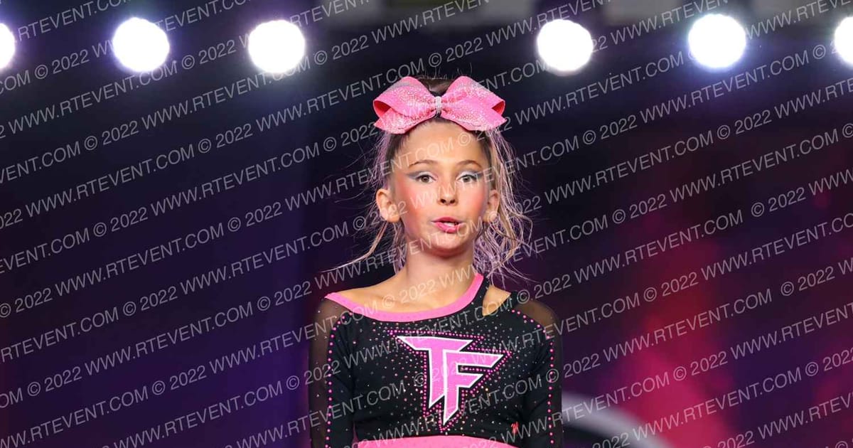 Titanium Force Cheer Black Sparkle · One Up Grand Nationals