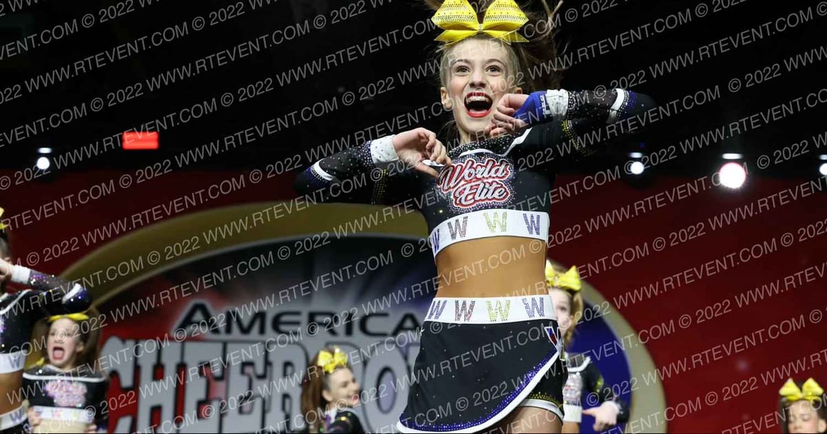 World Elite Fearless · Cheer Power Grand Nationals Correct