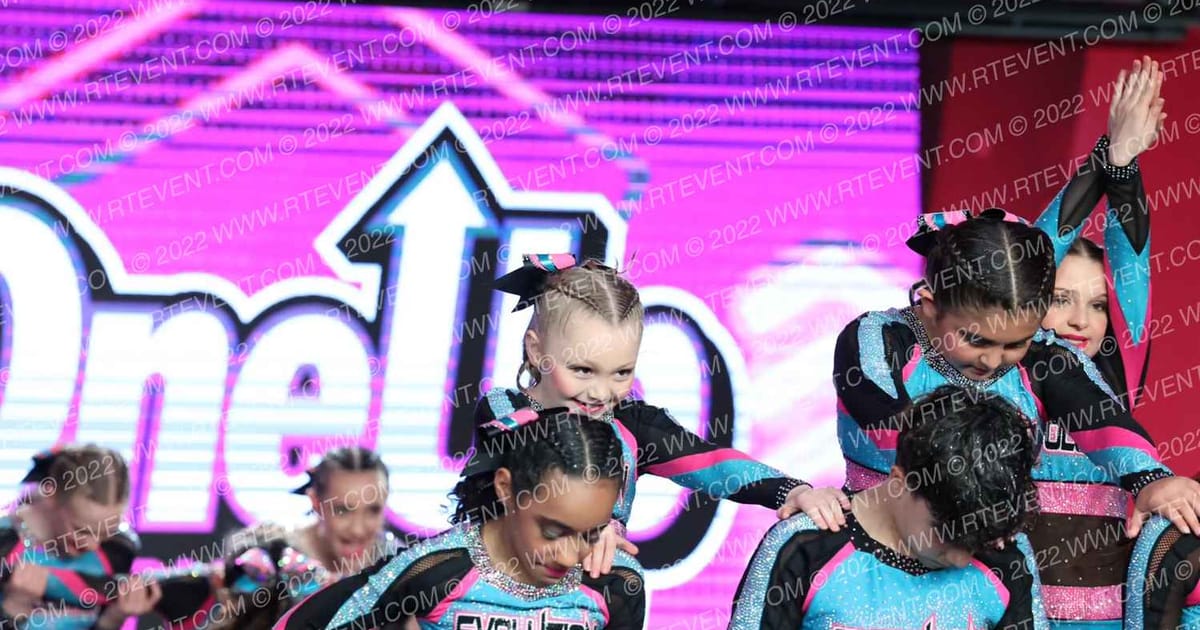 Evolution Cheer Teal Fury · One Up Grand Nationals