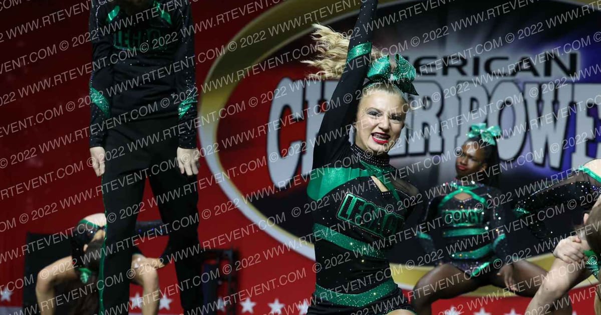 Legacy Xtreme All Stars PYTHONS · Cheer Power Grand Nationals Correct