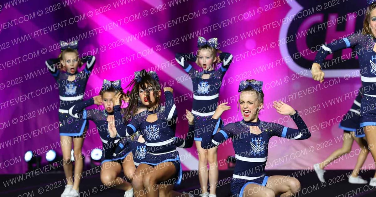 Hill Country Elite Cheer Flyers · One Up Houston Nationals