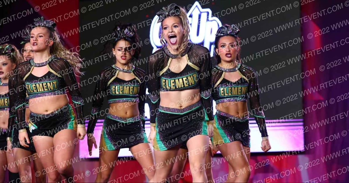 Element Elite Tumbling & Cheer LADY COPPER · One Up Grand Nationals