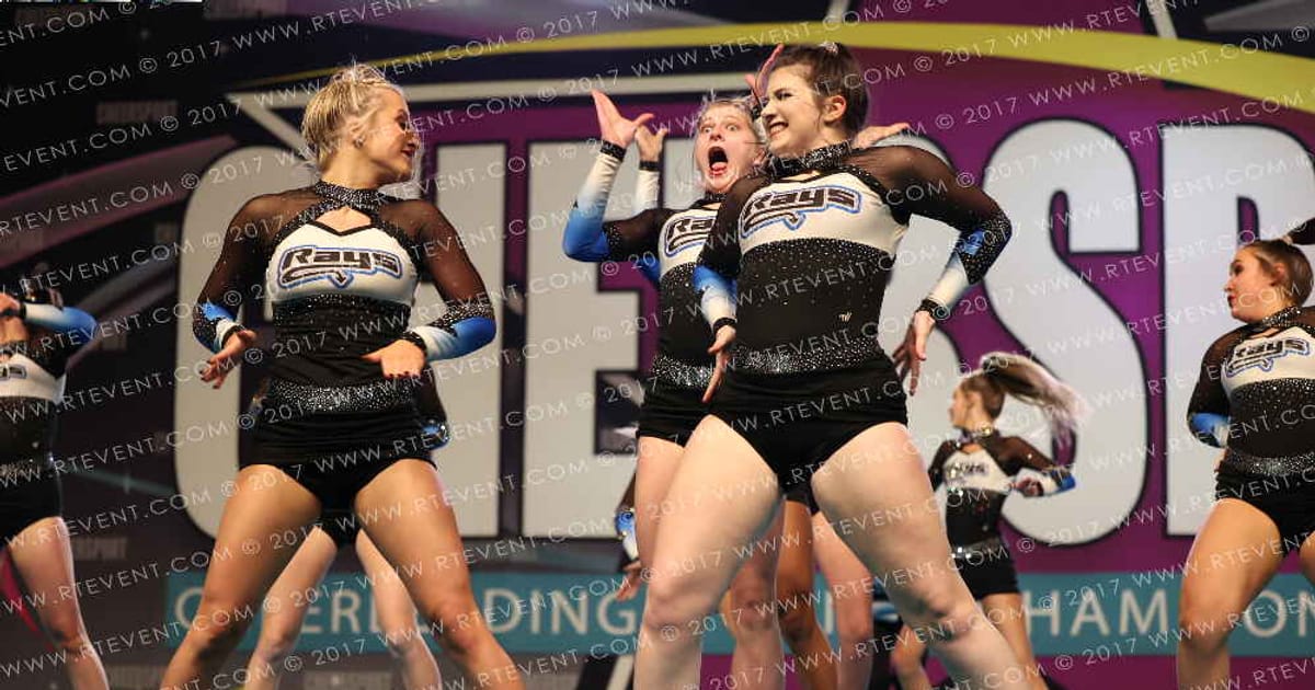 The Stingray All Stars Obsidian · CHEERSPORT NATIONALS HALL B1