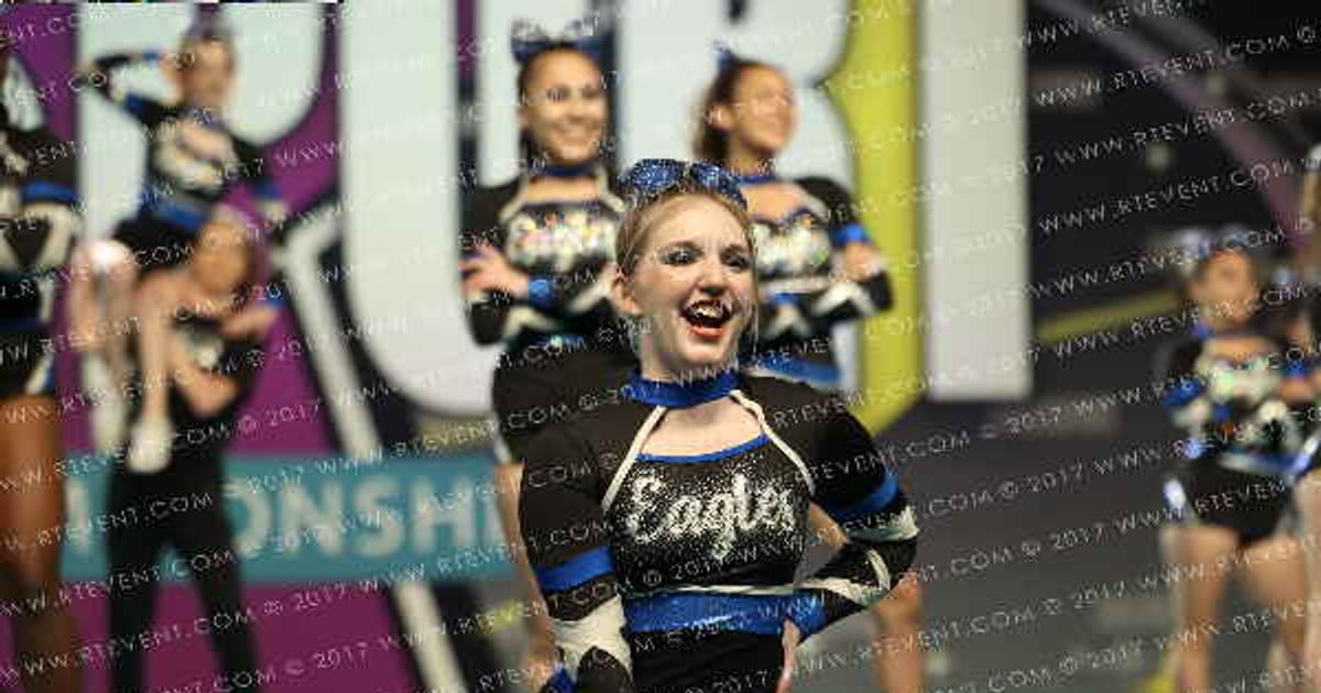 Leader Cheer Senior Sapphires · CHEERSPORT NATIONALS HALL C1
