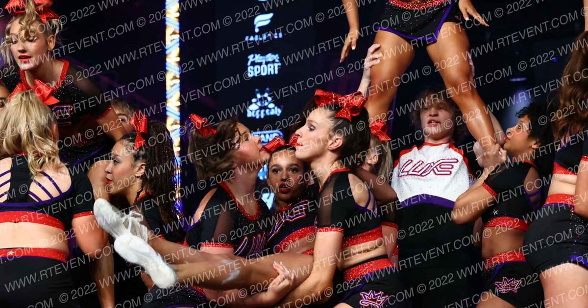 Luxe Cheer Throne 5 · One Up Grand Nationals
