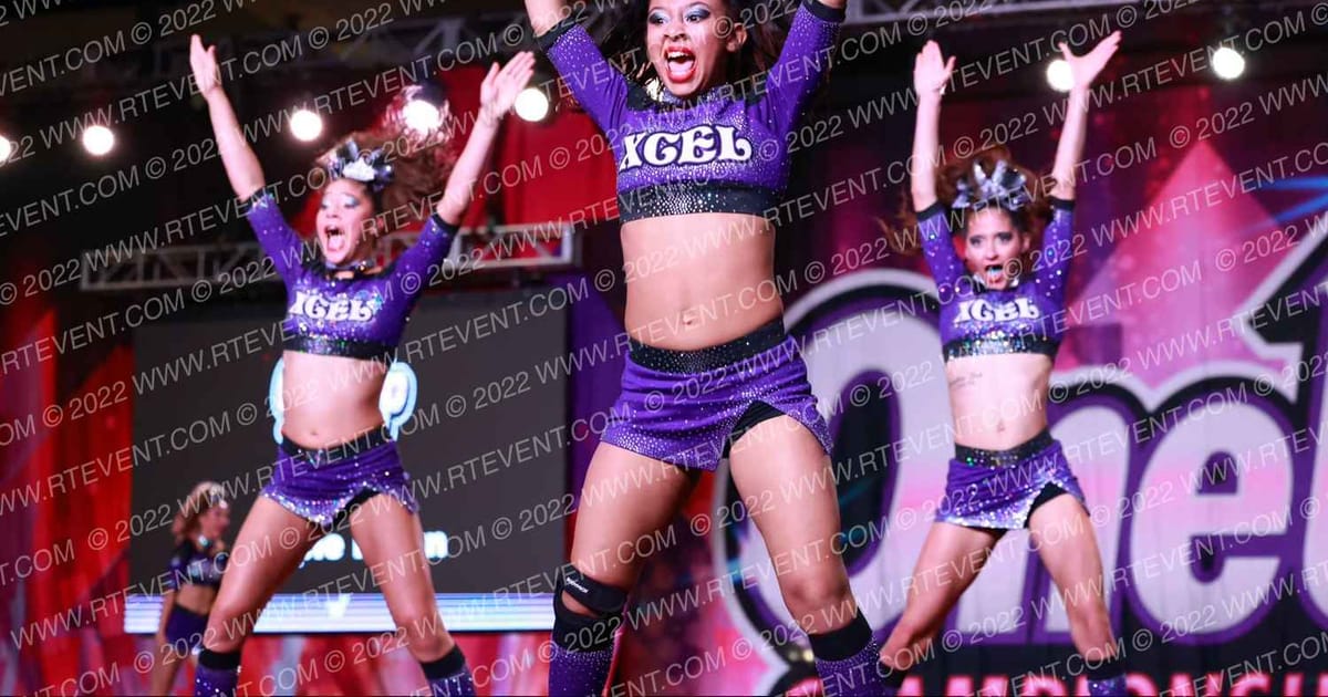 Cheer Xcel Purple Reign · One Up Grand Nationals
