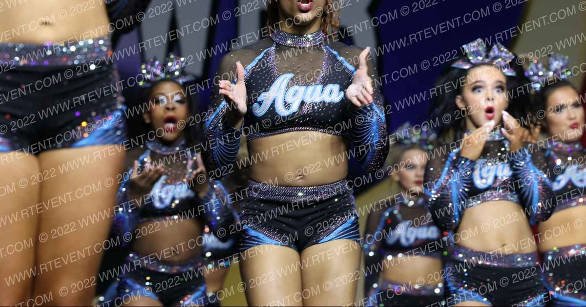 Rain Athletics Aqua · Cheer Power Grand Nationals Correct