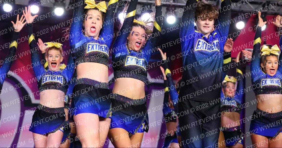 Extreme All Stars Senior Black · One Up Grand Nationals