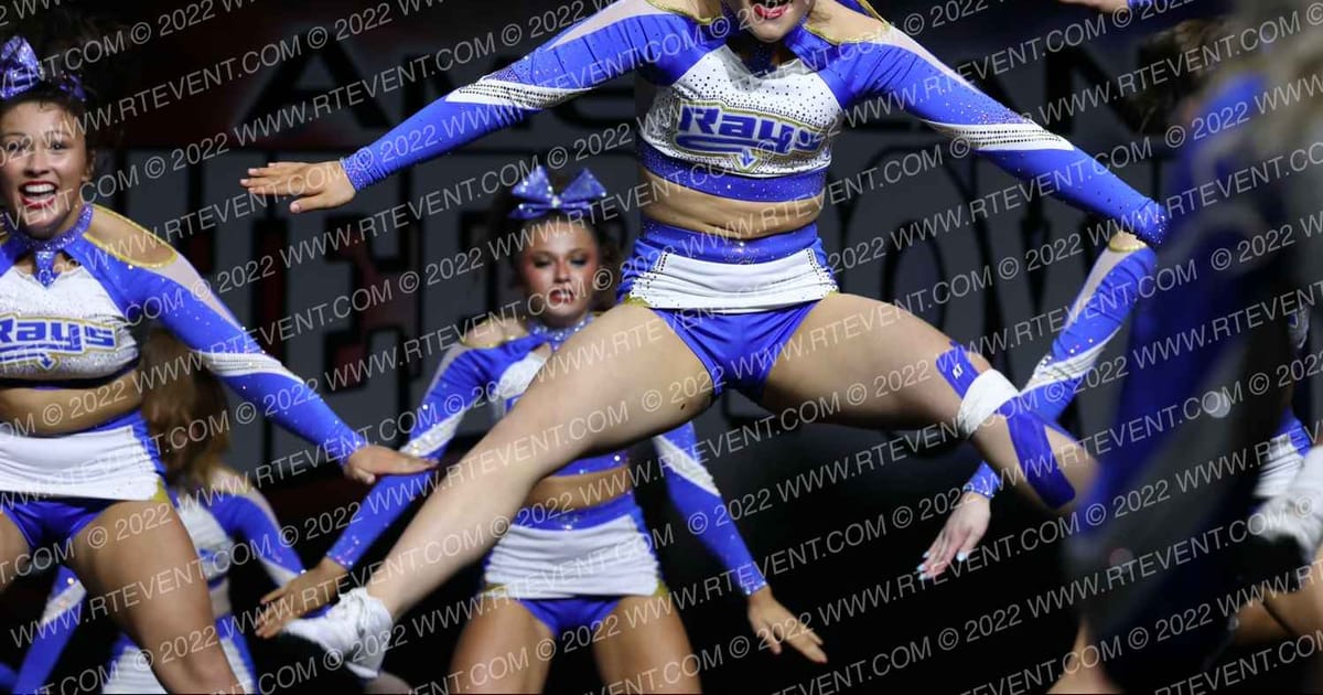 The Stingray Allstars The Blue Angels · Cheer Power Grand Nationals Correct