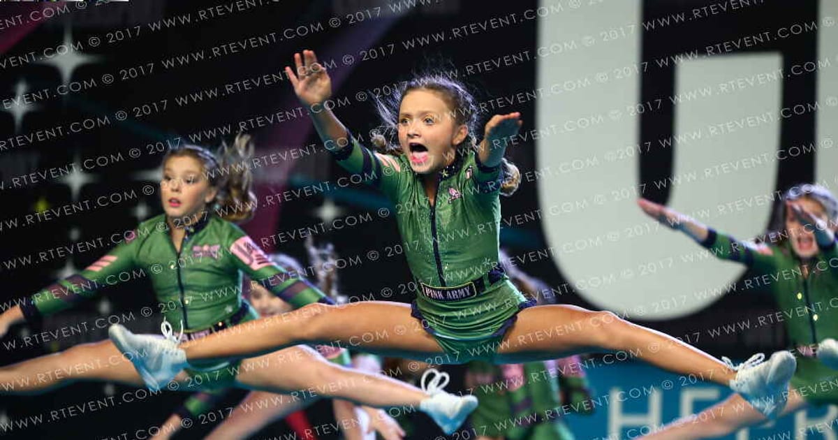 JAM Athletics PINK ARMY RELOADED · CHEERSPORT NATIONALS HALL B2