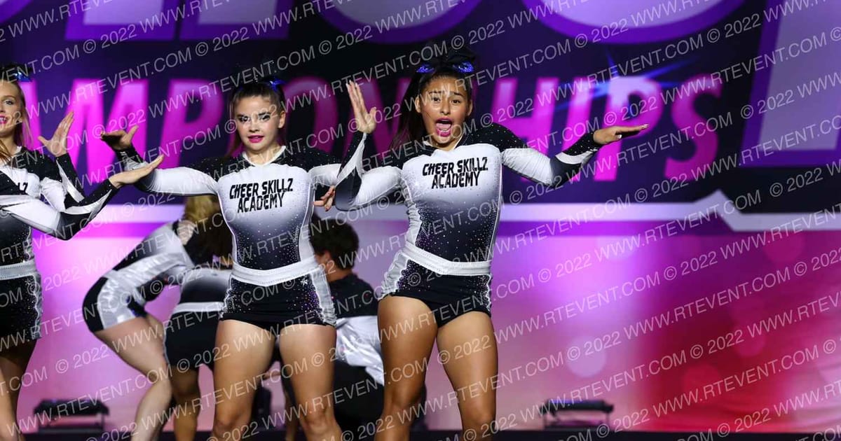 Cheer Skillz Academy Cosmic Flames · One Up Houston Nationals