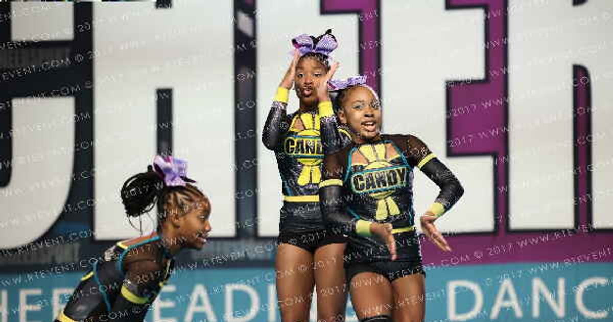 Candy Elite All-Stars Starburst · CHEERSPORT NATIONALS HALL B4