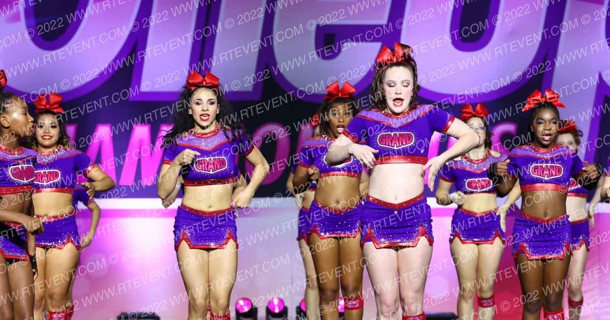 Grand Cheer Ultraviolet · One Up Houston Nationals
