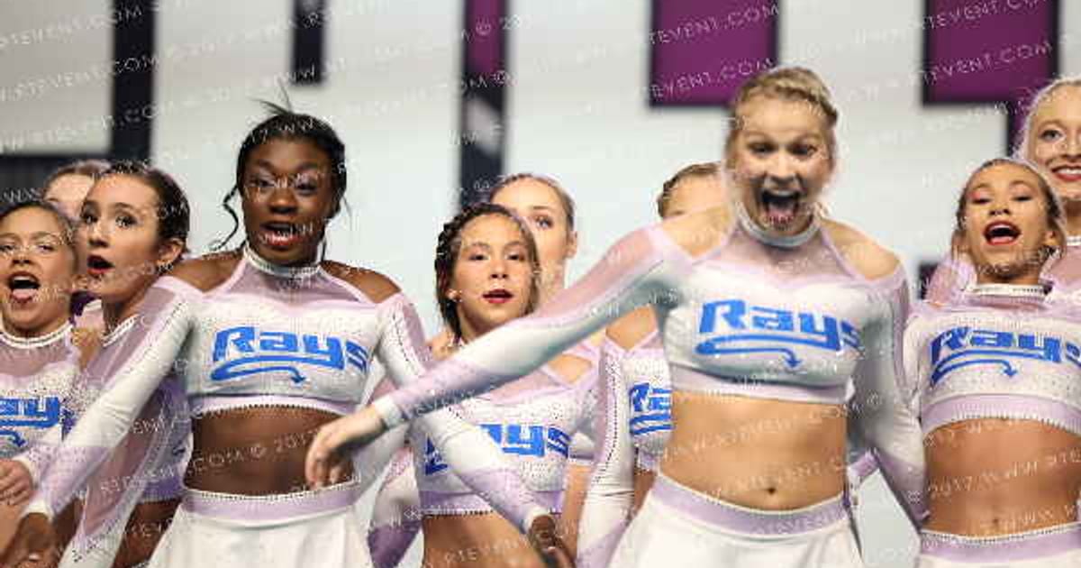 The Stingray All Stars Lavender · CHEERSPORT NATIONALS HALL B4