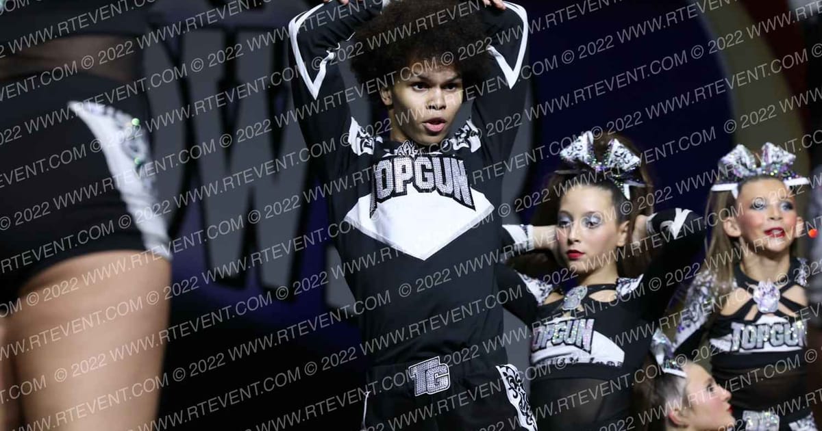 Top Gun All Stars Black Smack · Cheer Power Grand Nationals Correct
