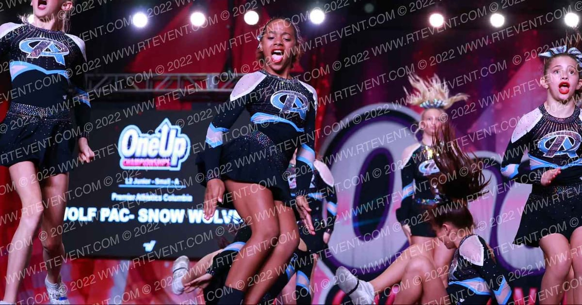Premier Athletics Columbia WOLF PAC- SNOW WOLVES · One Up Grand Nationals
