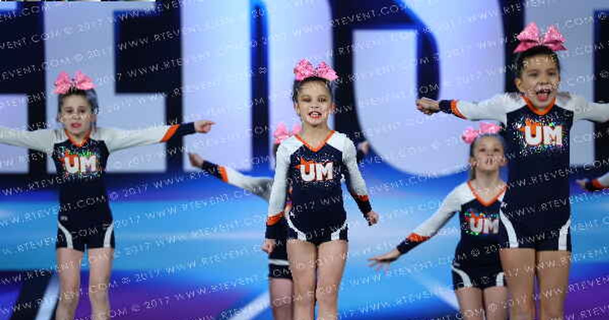 Upper Merion All Stars Mini Blue · CHEERSPORT Lancaster Classic Corrected
