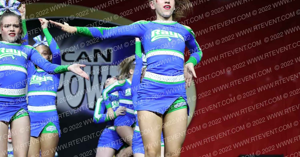 The Stingray Allstars Spitfire · Cheer Power Grand Nationals Correct