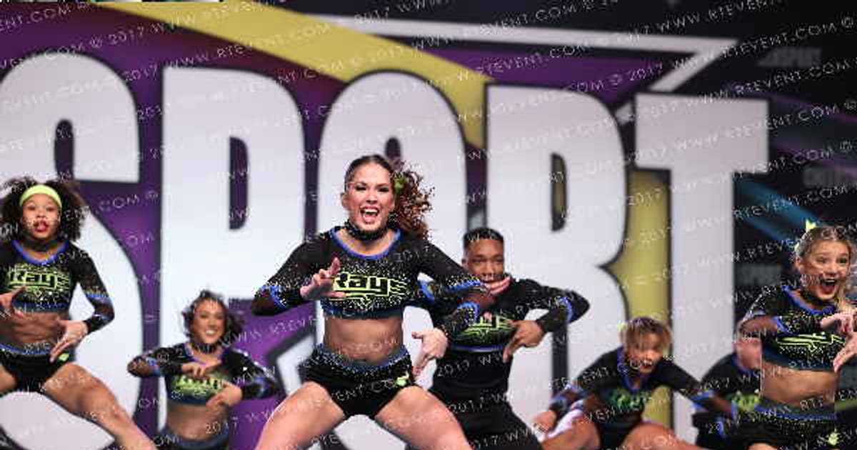 The Stingray All Stars Electric · CHEERSPORT NATIONALS HALL B5